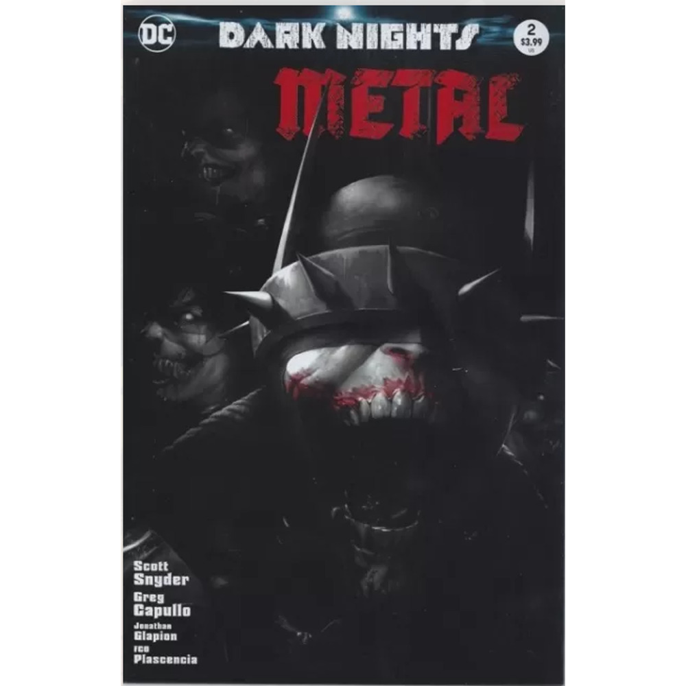 Dark Nights: Metal #2 Francesco Mattina Exclusive Color Spot Variant